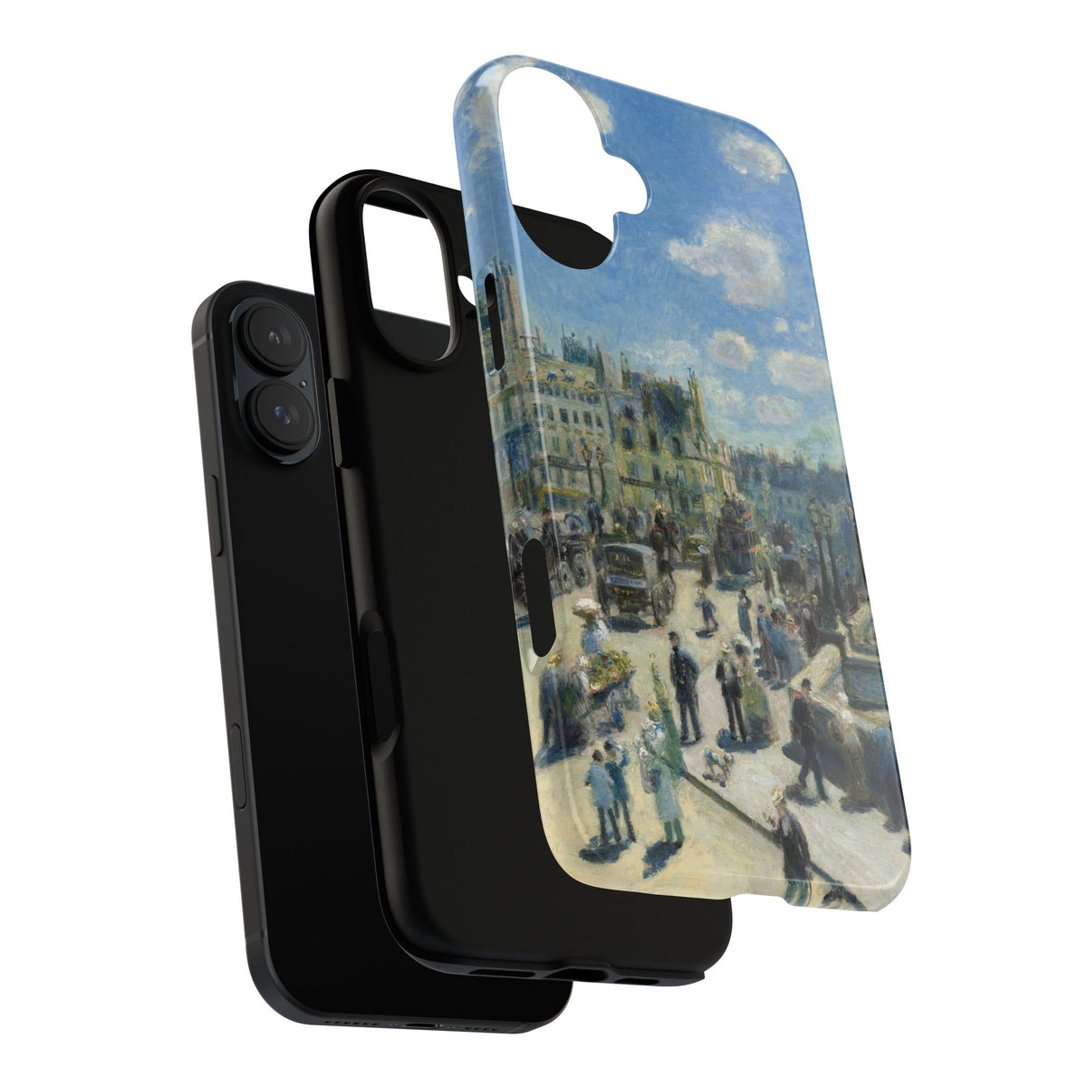 Pont Neuf Paris by Pierre Auguste Renoir - iPhone Tough Case