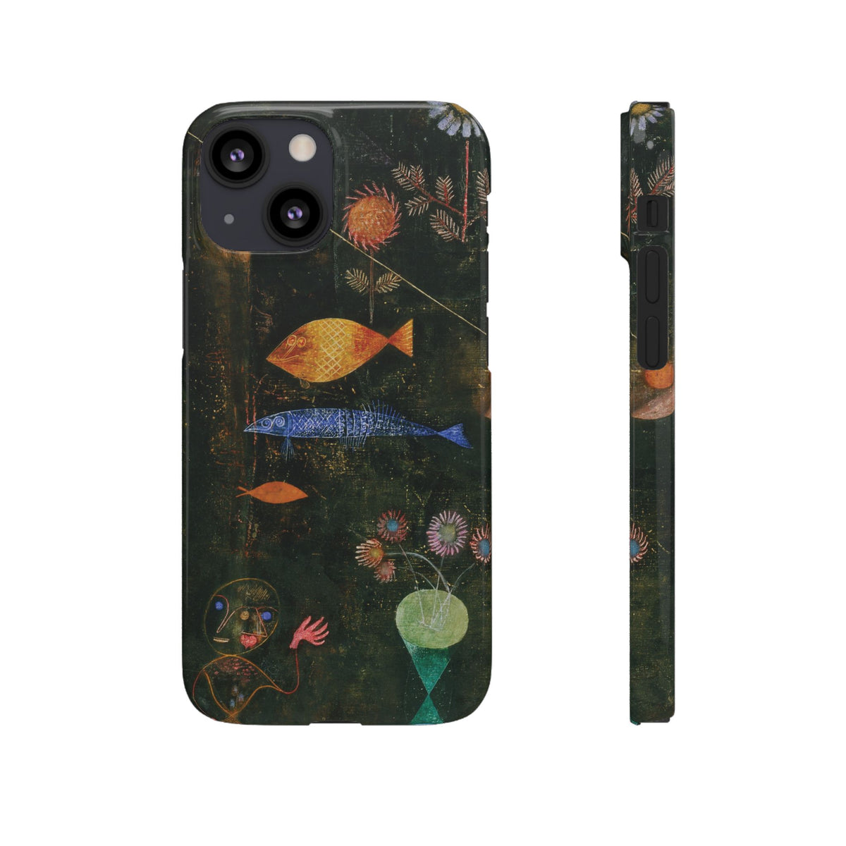 Fish Magic by Paul Klee - iPhone Slim Case