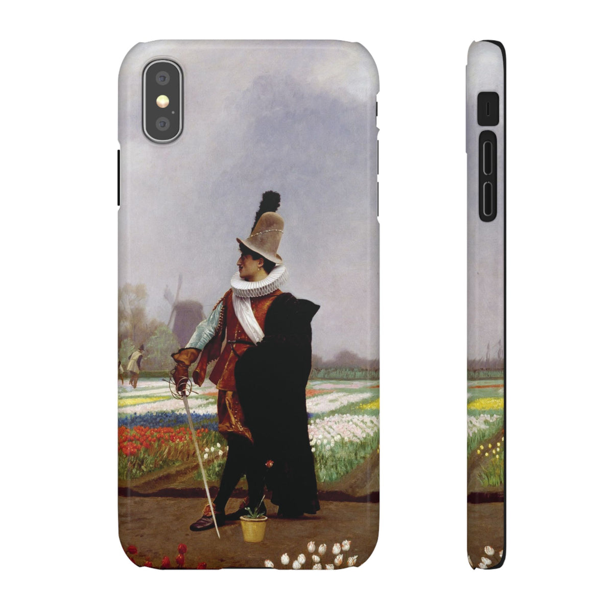 The Tulip Folly by Jean-Leon Gerome - iPhone Slim Case