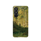 Landscape with a Hunter Valaam Island by Ivan Ivanovich Shishkin - Samsung Slim Case
