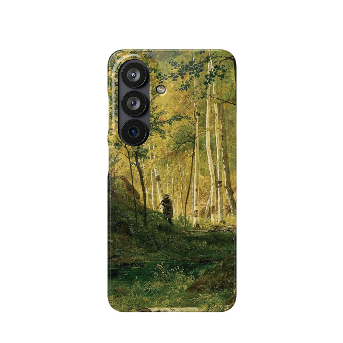 Landscape with a Hunter Valaam Island by Ivan Ivanovich Shishkin - Samsung Slim Case