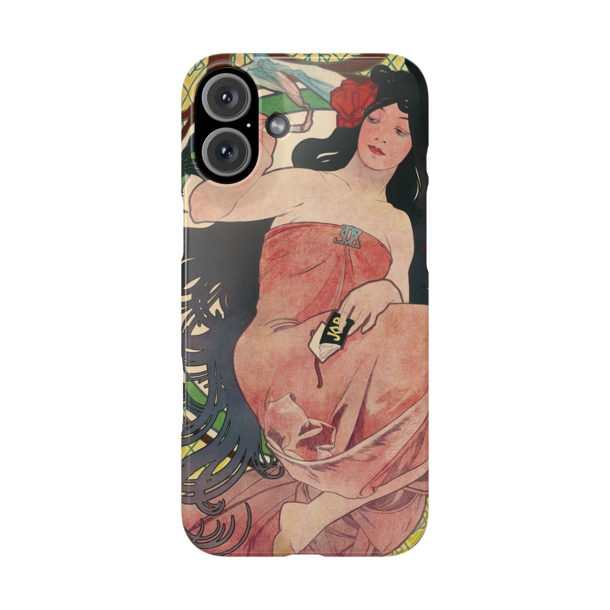 JOB by Alphonse Mucha - iPhone Slim Case