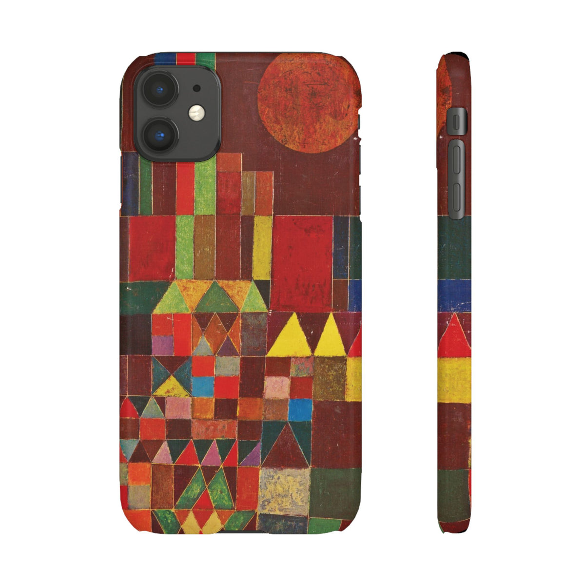 Castle and Sun by Paul Klee - iPhone Slim Case
