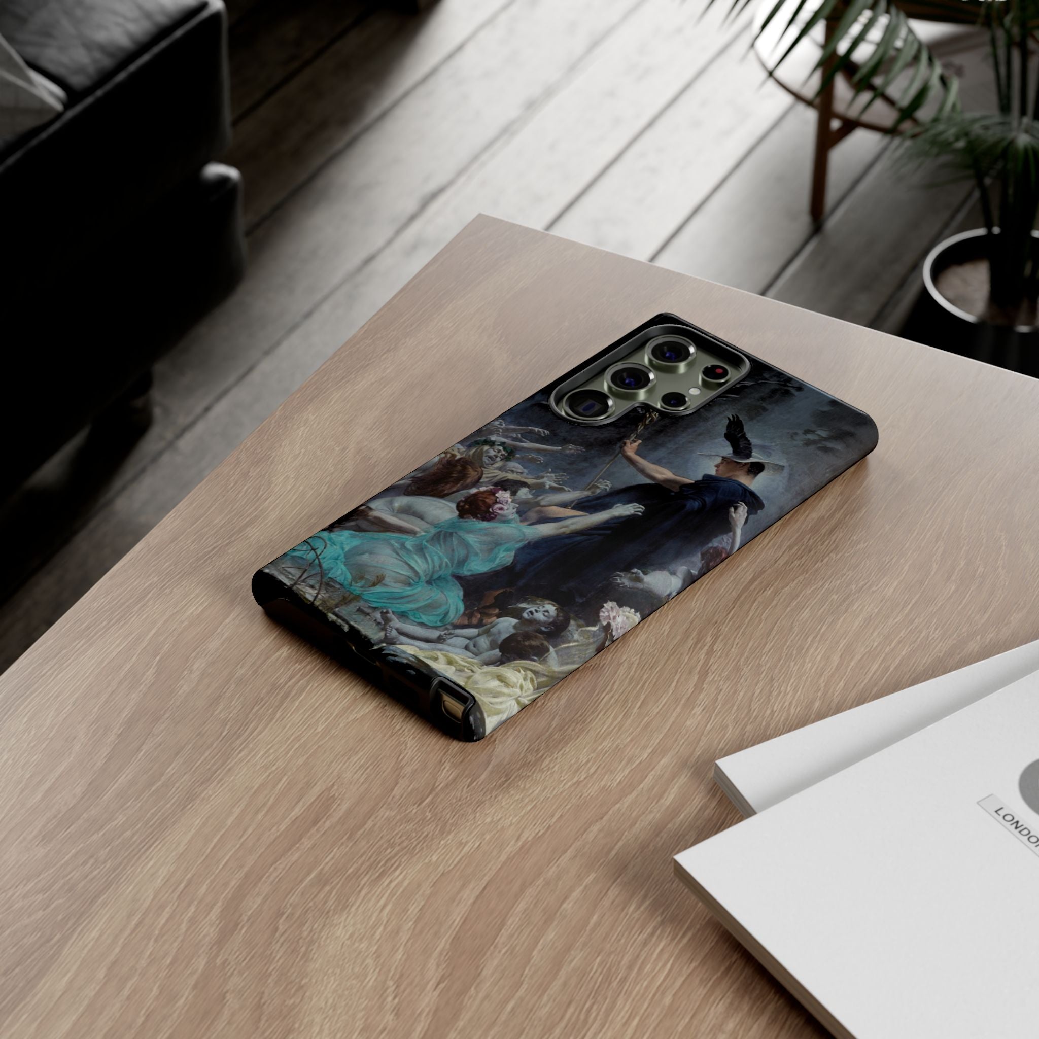 The Souls of Acheron by Adolf Hiremy-Hirschl - Samsung Tough Case