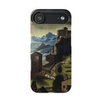 Landschaft mit Burg by Franz Sedlacek - iPhone Slim Case