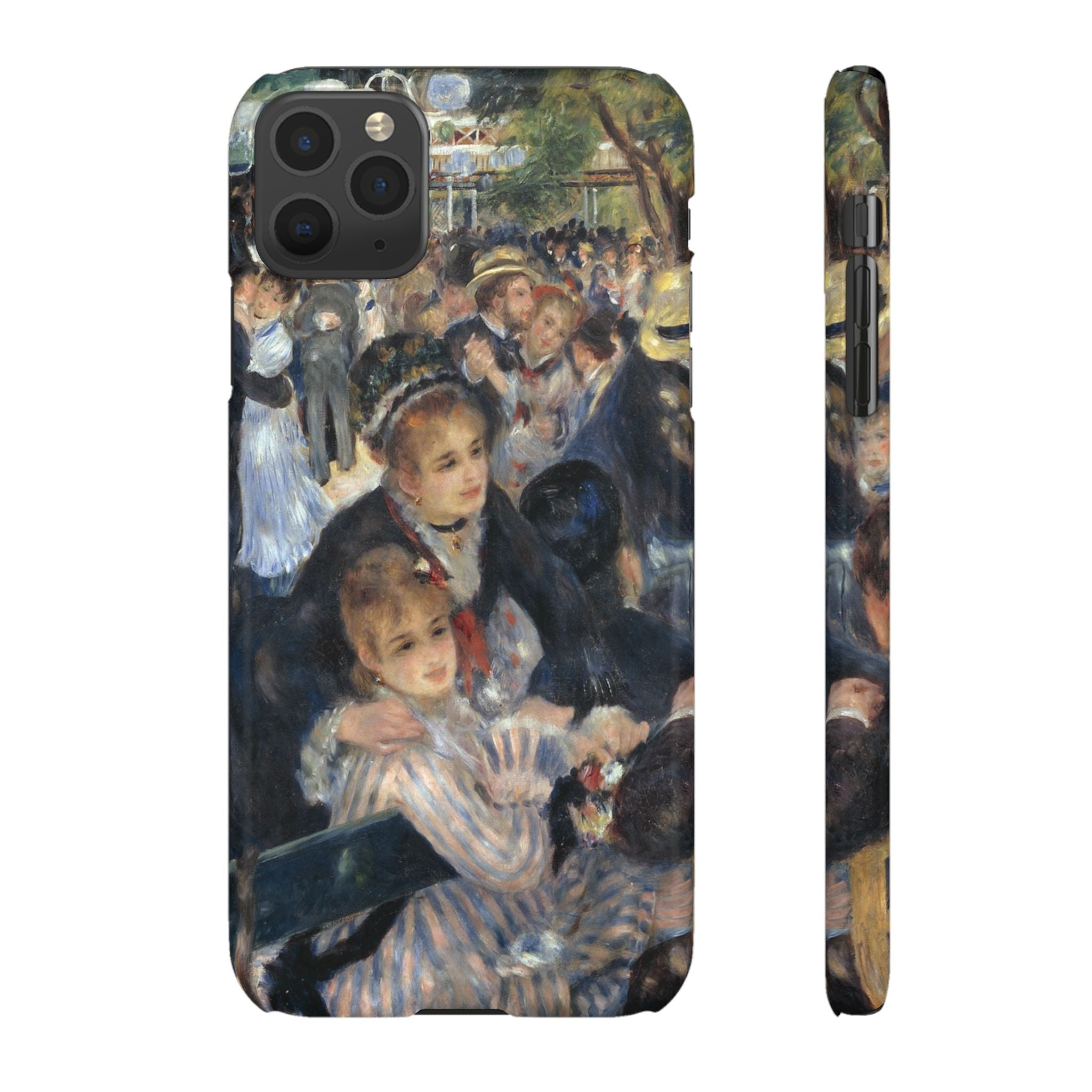 Le Moulin de la Galette by Pierre Auguste Renoir - iPhone Slim Case