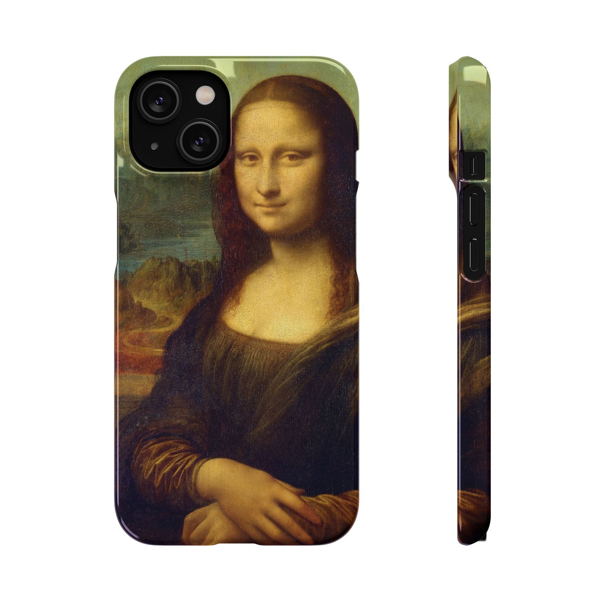 Mona Lisa by Leonardo da Vinci - iPhone Slim Case