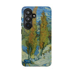 Two Poplars in the Alpilles near Saint-Rémy by Vincent van Gogh - Samsung Tough Case