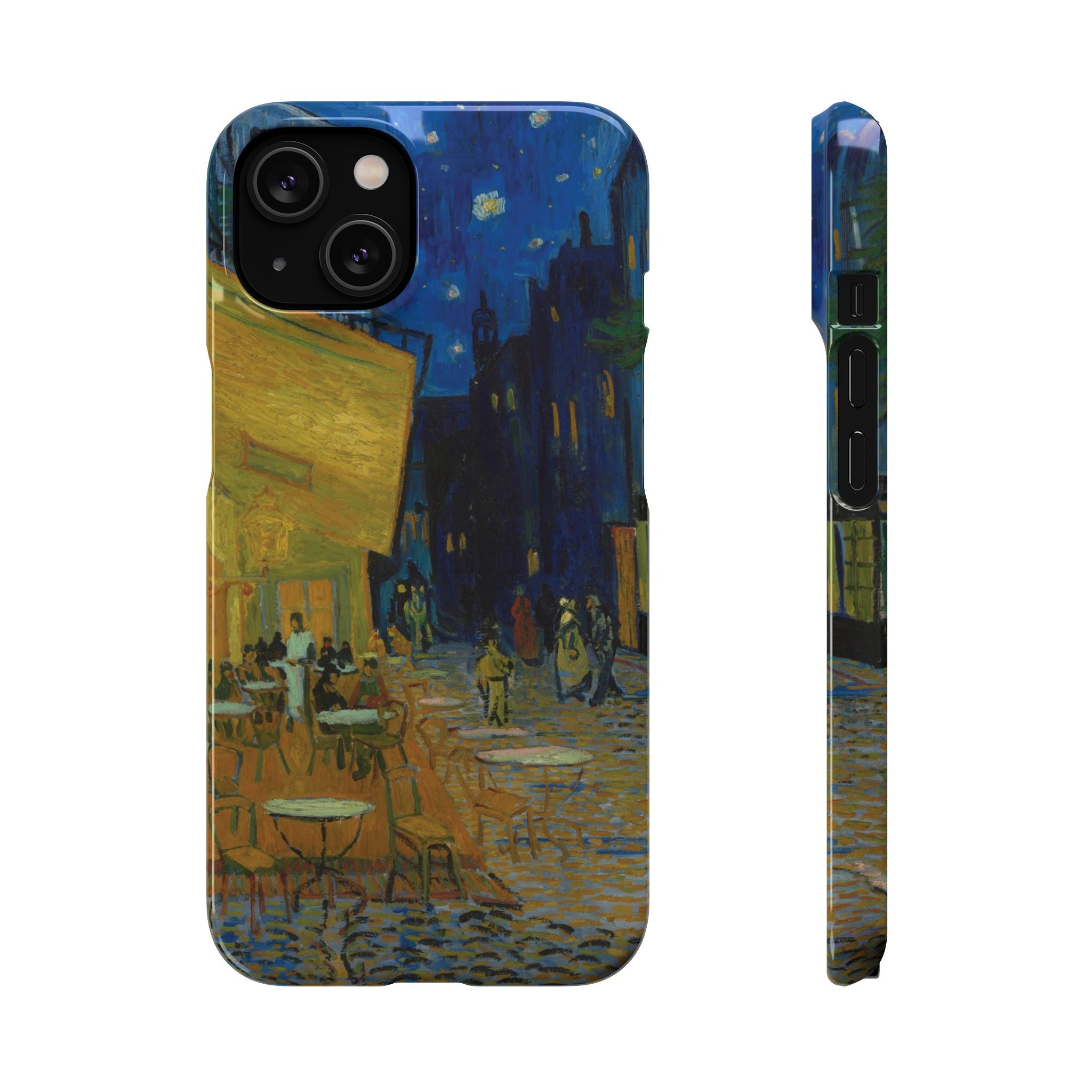 Café Terrace at Night by Vincent van Gogh - iPhone Slim Case
