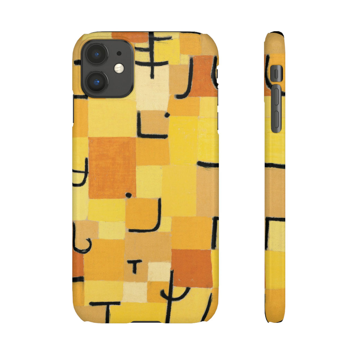 Signs in Yellow by Paul Klee - iPhone Slim Case