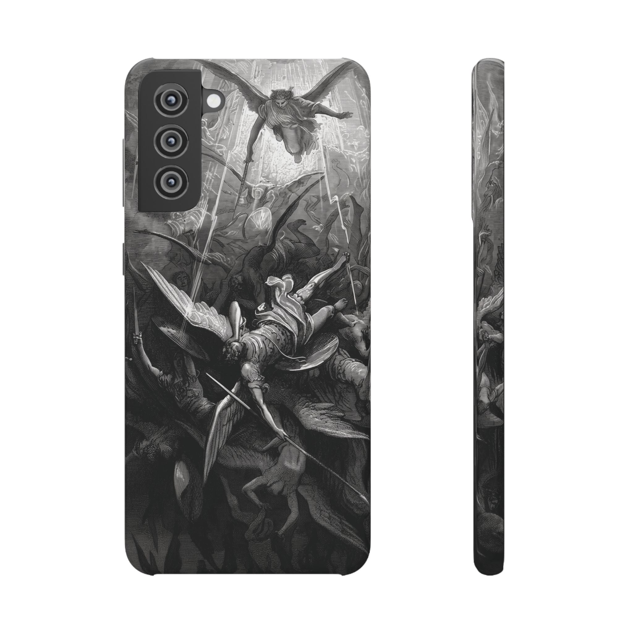 Paradise Lost |The Battle in Heaven by Gustave Doré - Samsung Slim Case