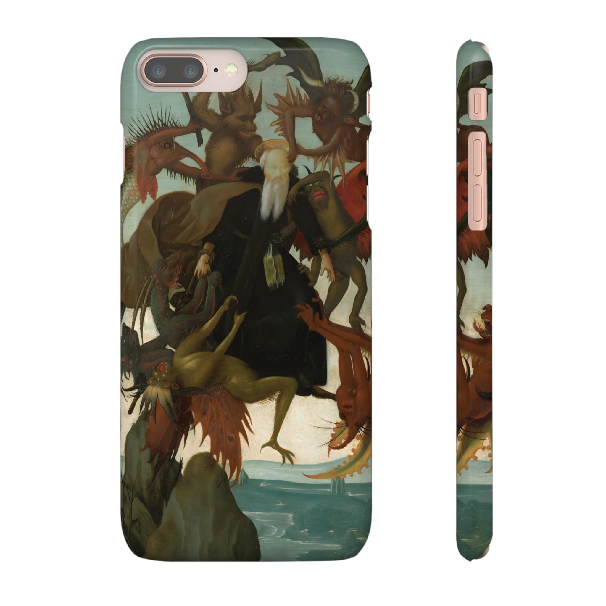 The Torment of Saint Anthony by Michelangelo - iPhone Slim Case