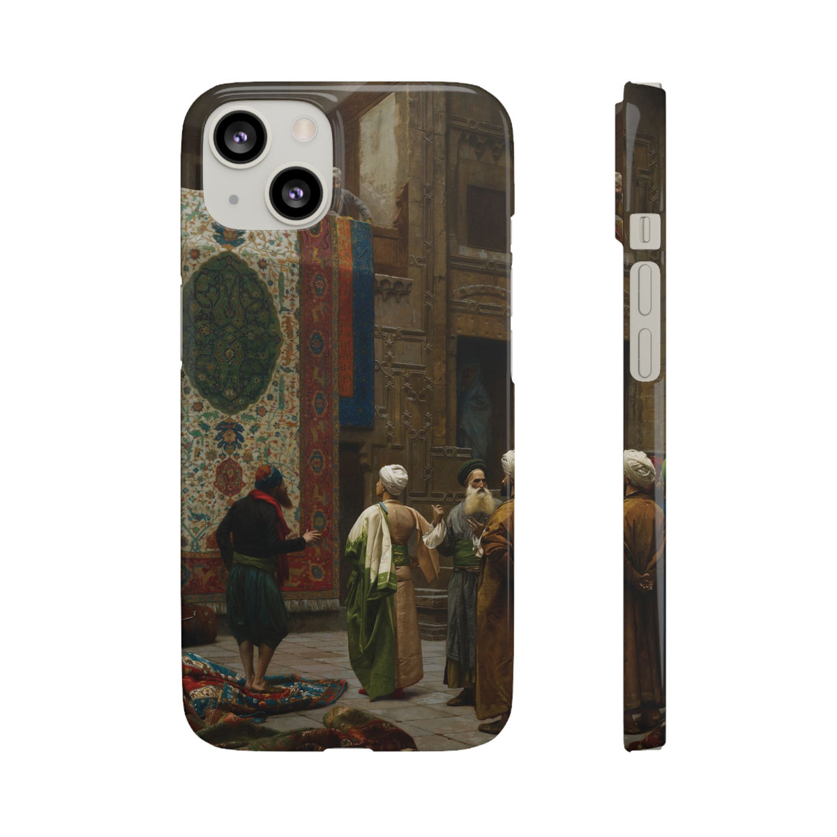 The Carpet Merchant by Jean-Leon Gerome - iPhone Slim Case
