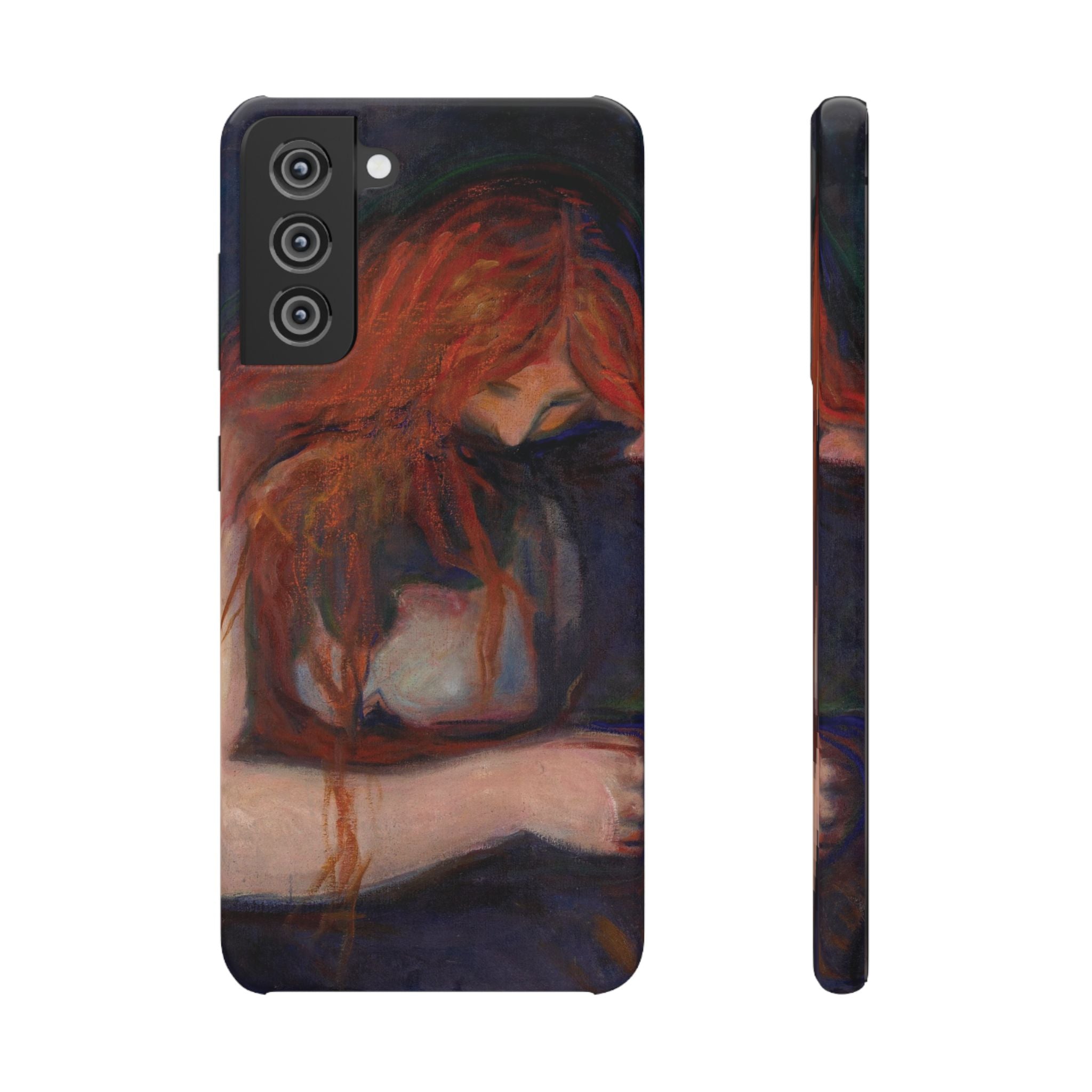 Vampire by Edvard Munch - Samsung Slim Case