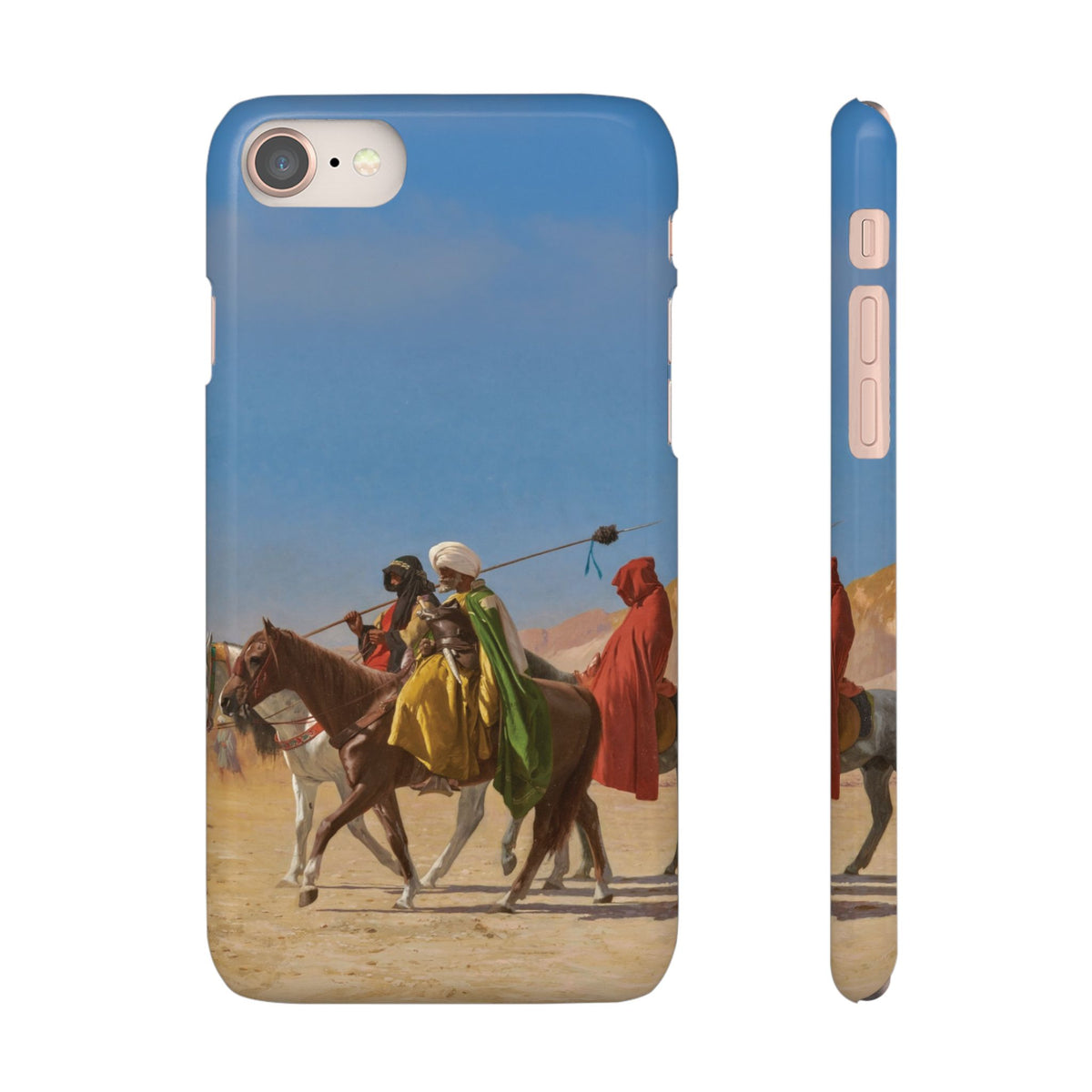 Riders Crossing The Desert by Jean-Leon Gerome - iPhone Slim Case