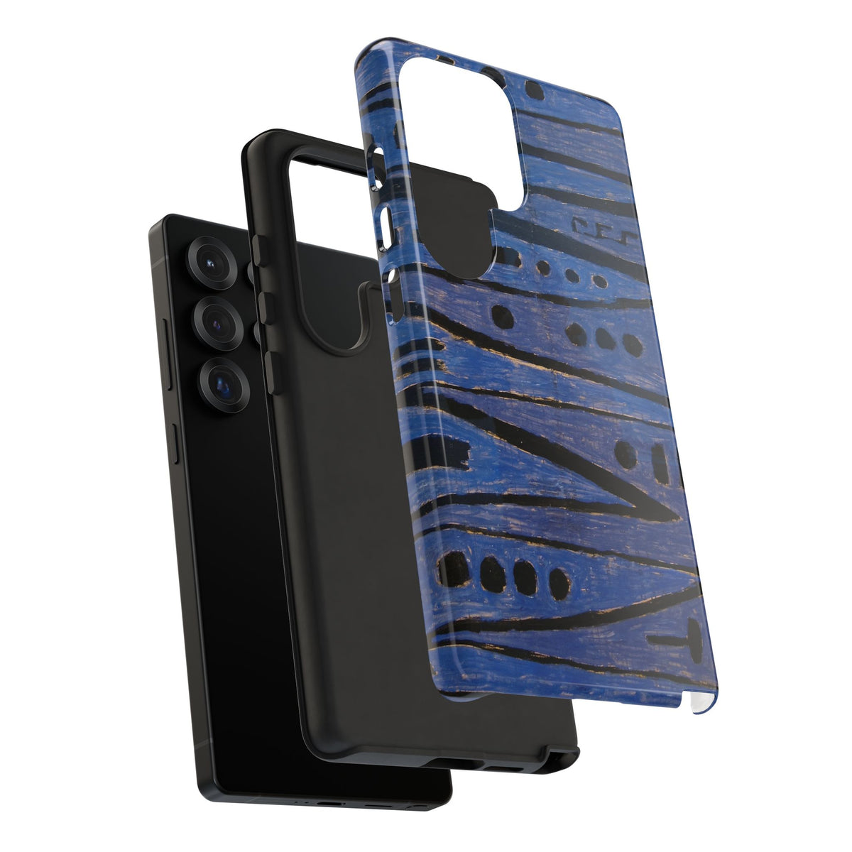 Heroic strokes of the bow by Paul Klee - Samsung Tough Case