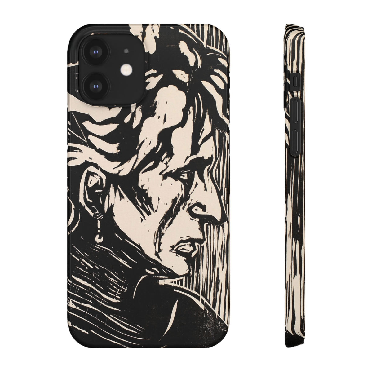 Portrait of an Elderly Lady by Edvard Munch - iPhone Slim Case