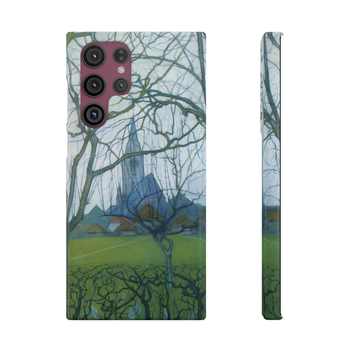 St Jacobs Church by Piet Mondrian - Samsung Slim Case