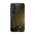 A Small Dutch Ship Riding out a Storm by Willem van de Velde - Samsung Tough Case
