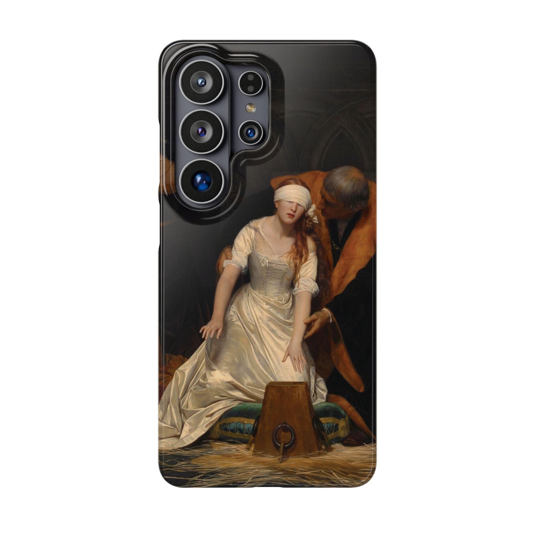 The Execution of Lady Jane Grey by Paul Delaroche - Samsung Slim Case