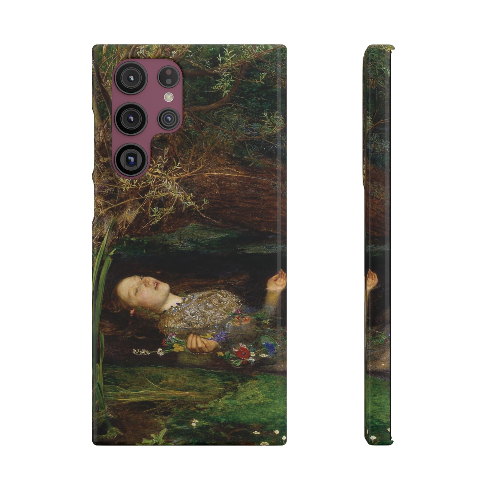 Ophelia by John Everett Millais - Samsung Slim Case