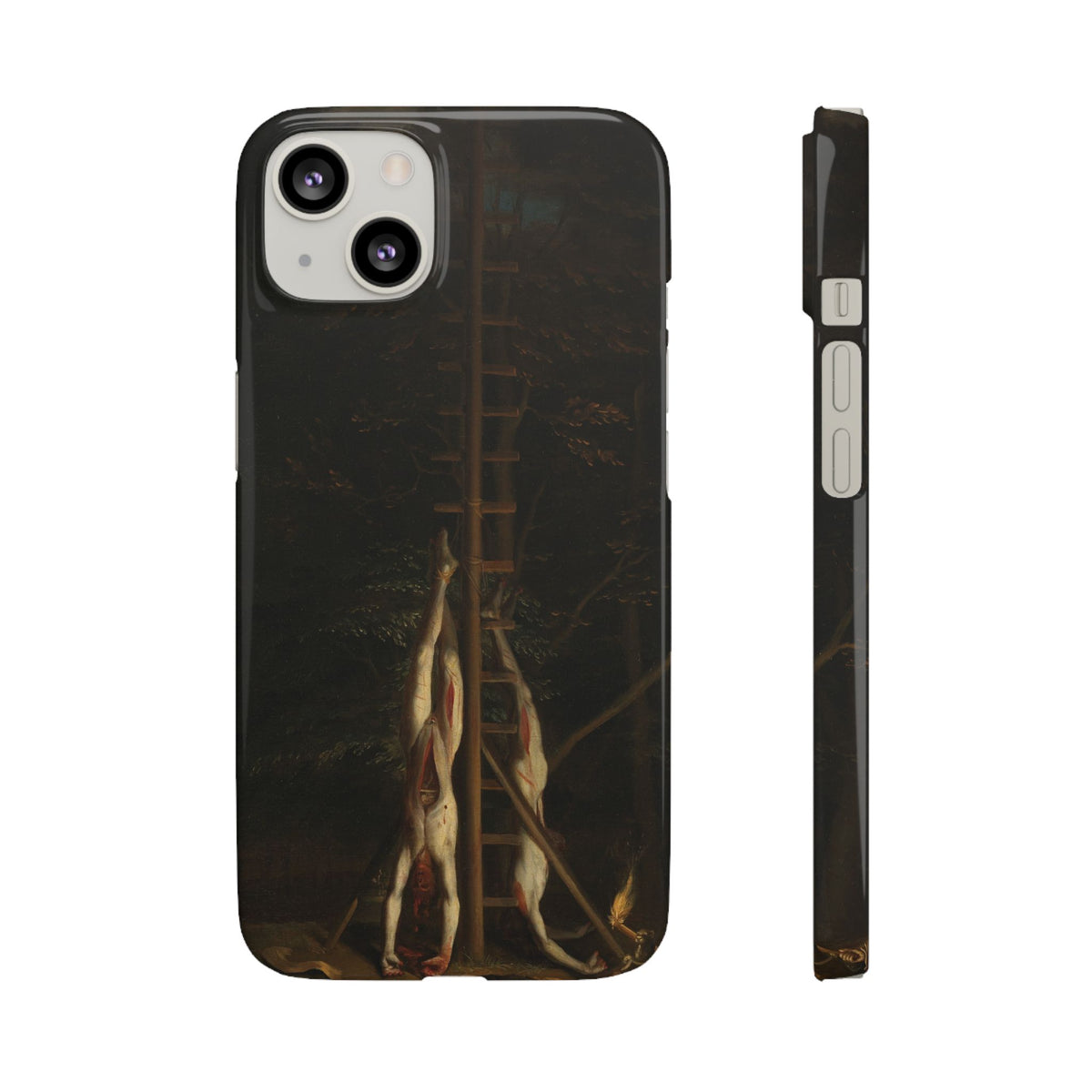 The Corpses of the De Witt Brothers by Jan de Baen - iPhone Slim Case