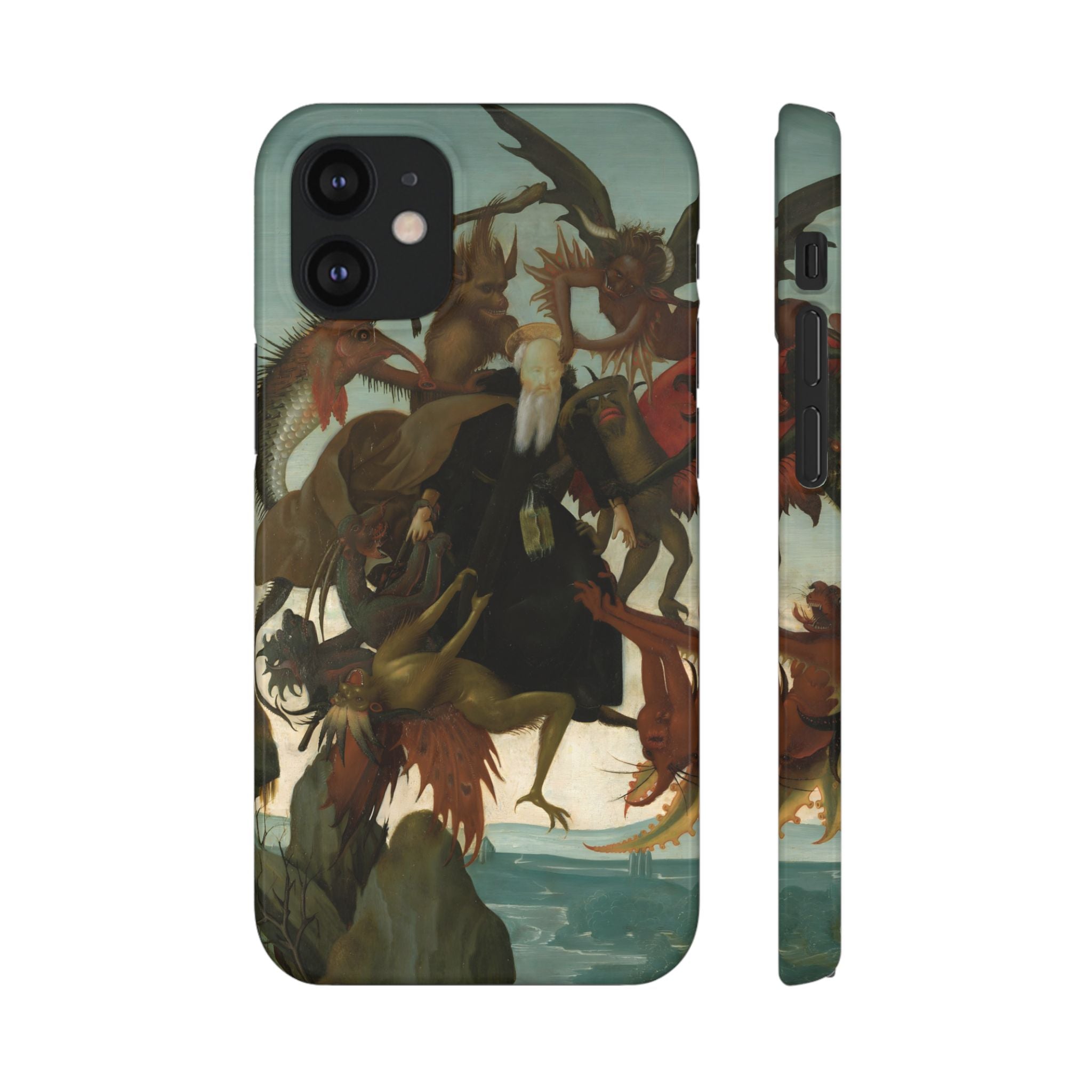 The Torment of Saint Anthony by Michelangelo Buonarroti - iPhone Slim Case