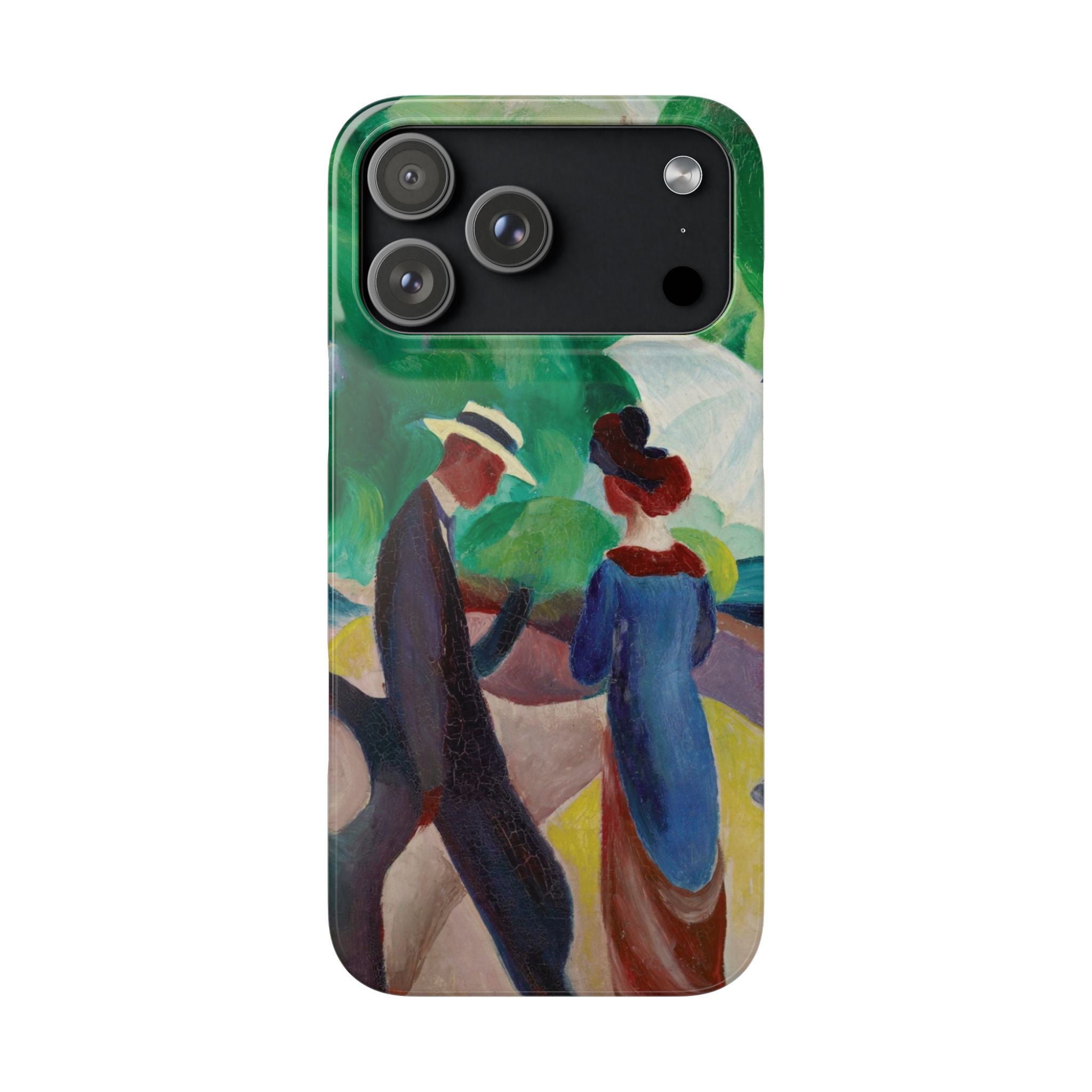 Promenade by August Macke - iPhone Slim Case