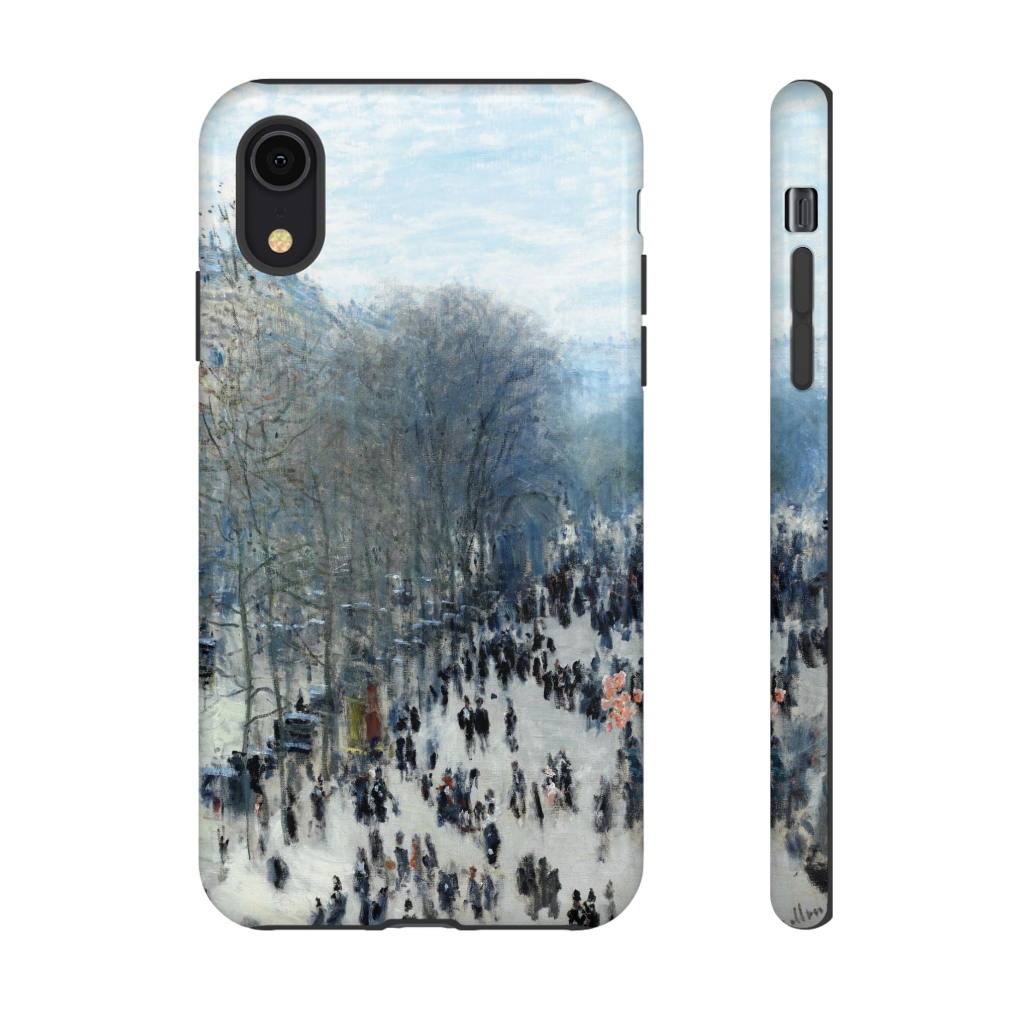 Boulevard des Capucines by Claude Monet - iPhone Tough Case