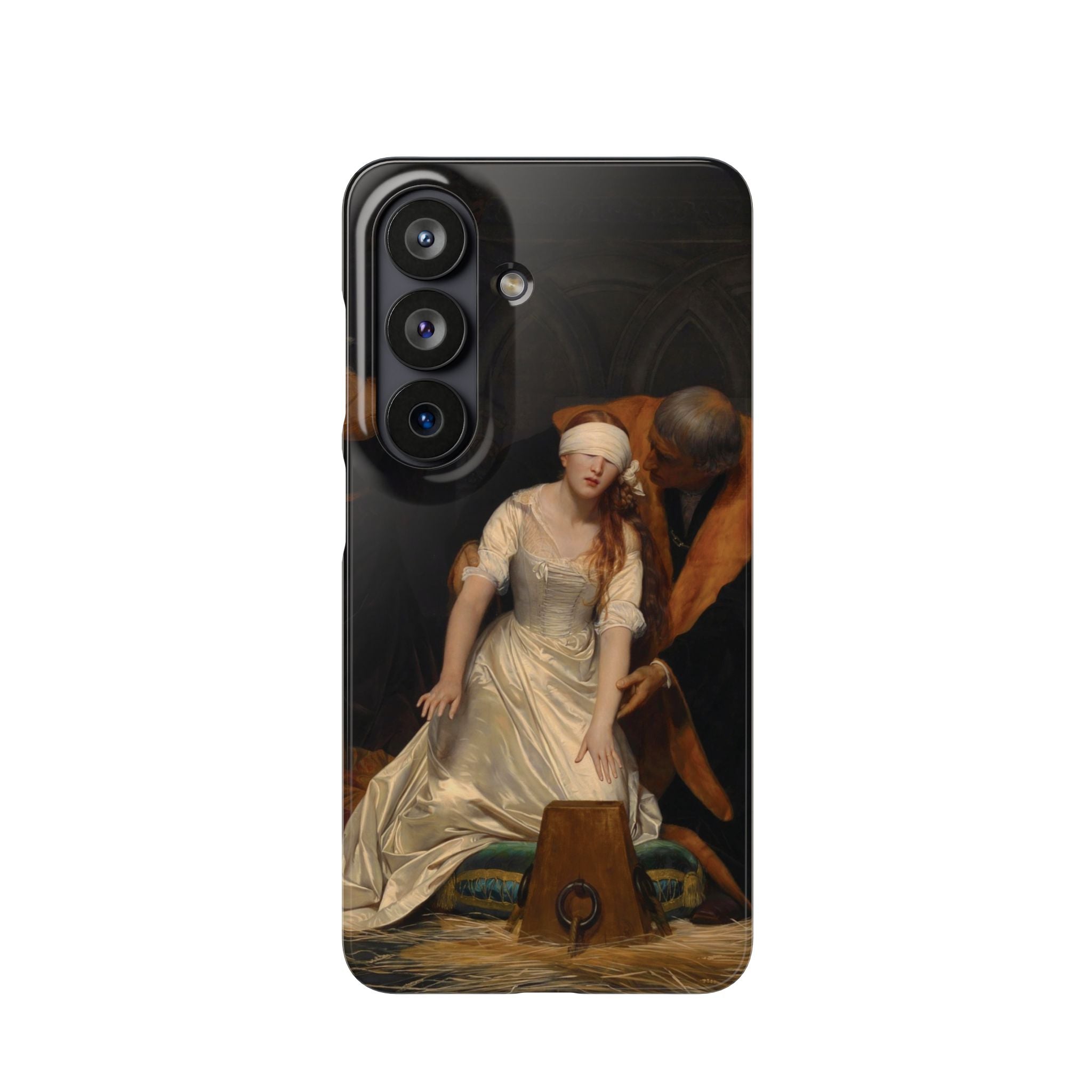 The Execution of Lady Jane Grey by Paul Delaroche - Samsung Slim Case