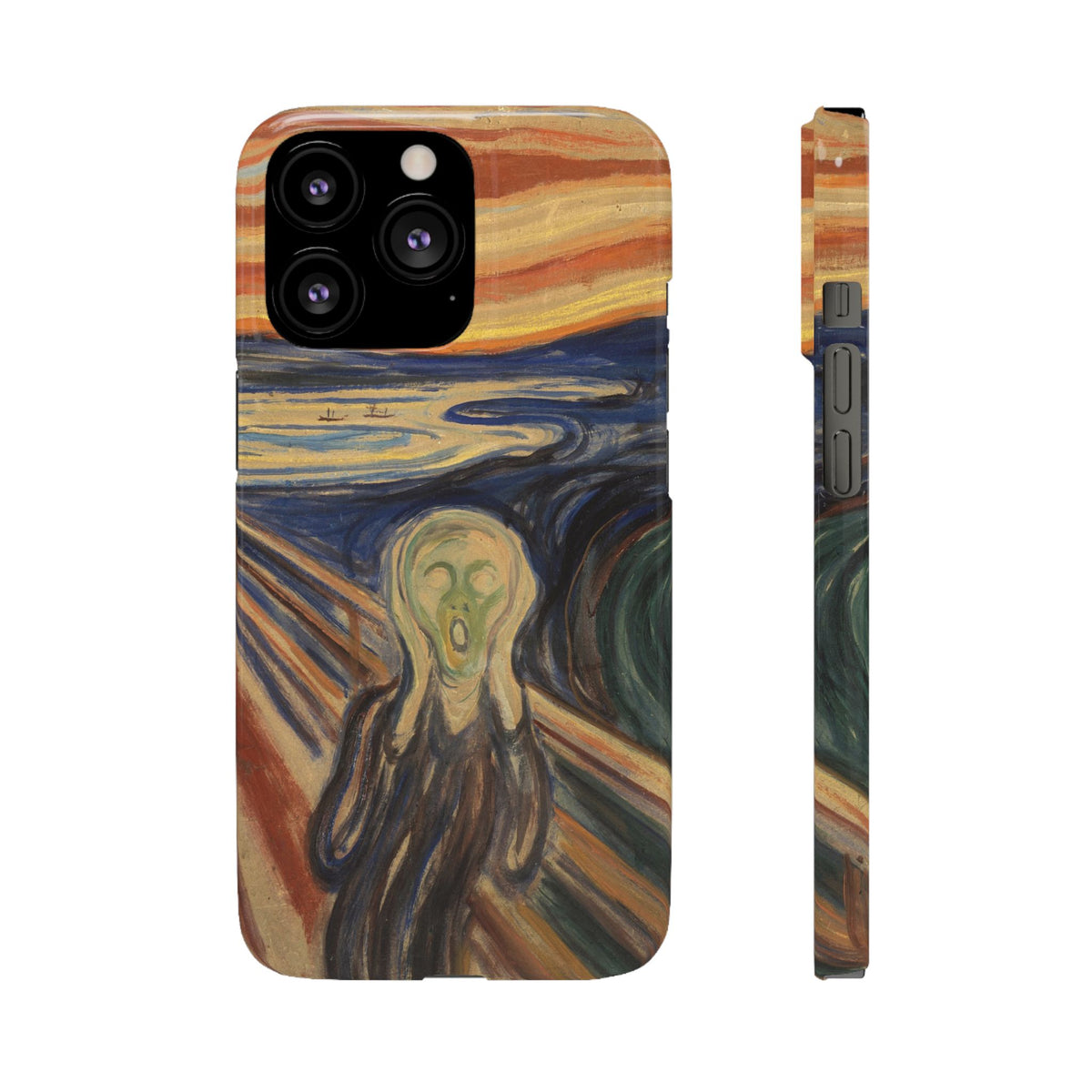 The scream by Edvard Munch - iPhone Slim Case