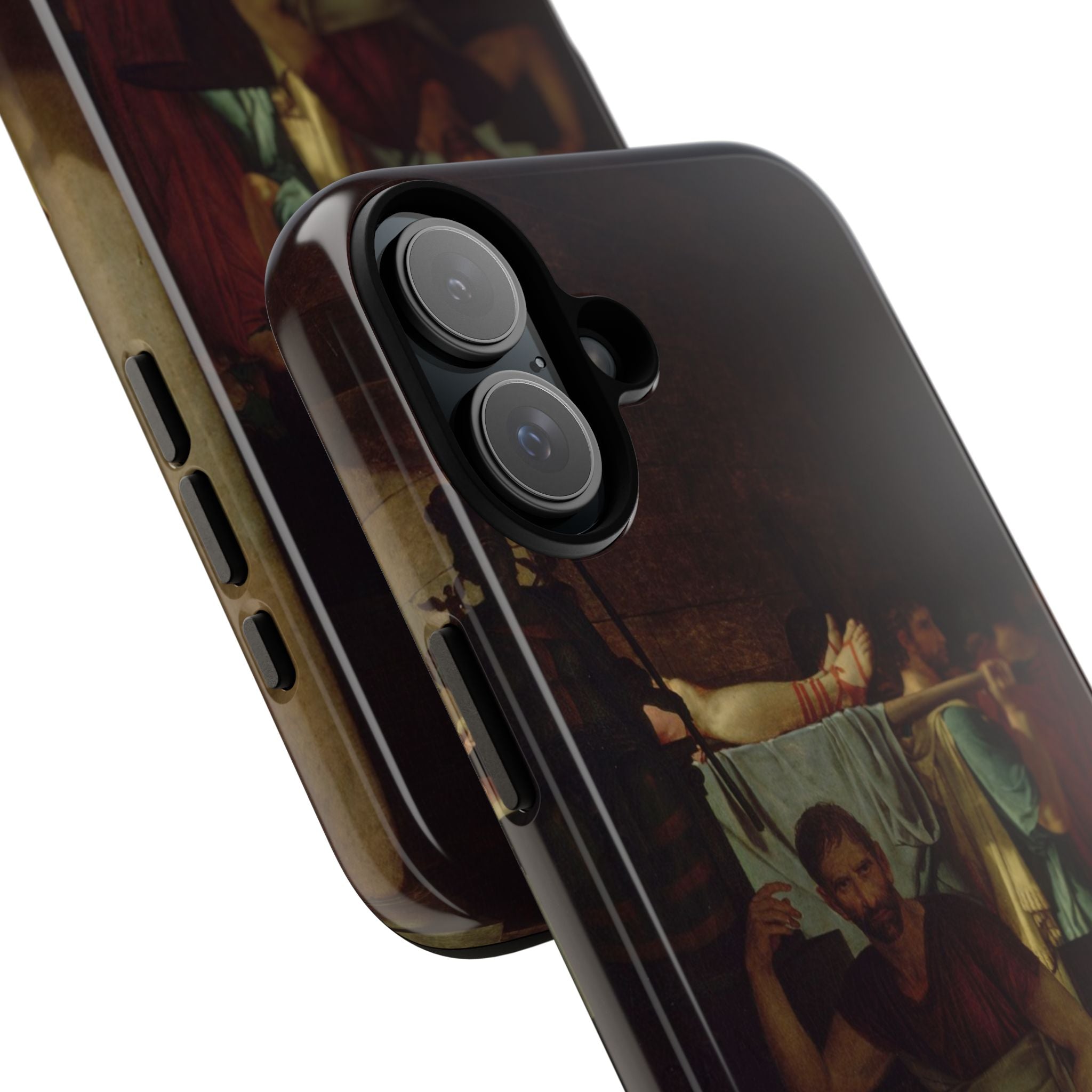 The Lictors Bring to Brutus the Bodies of His Sons I by Jacques-Louis David - iPhone Tough Case