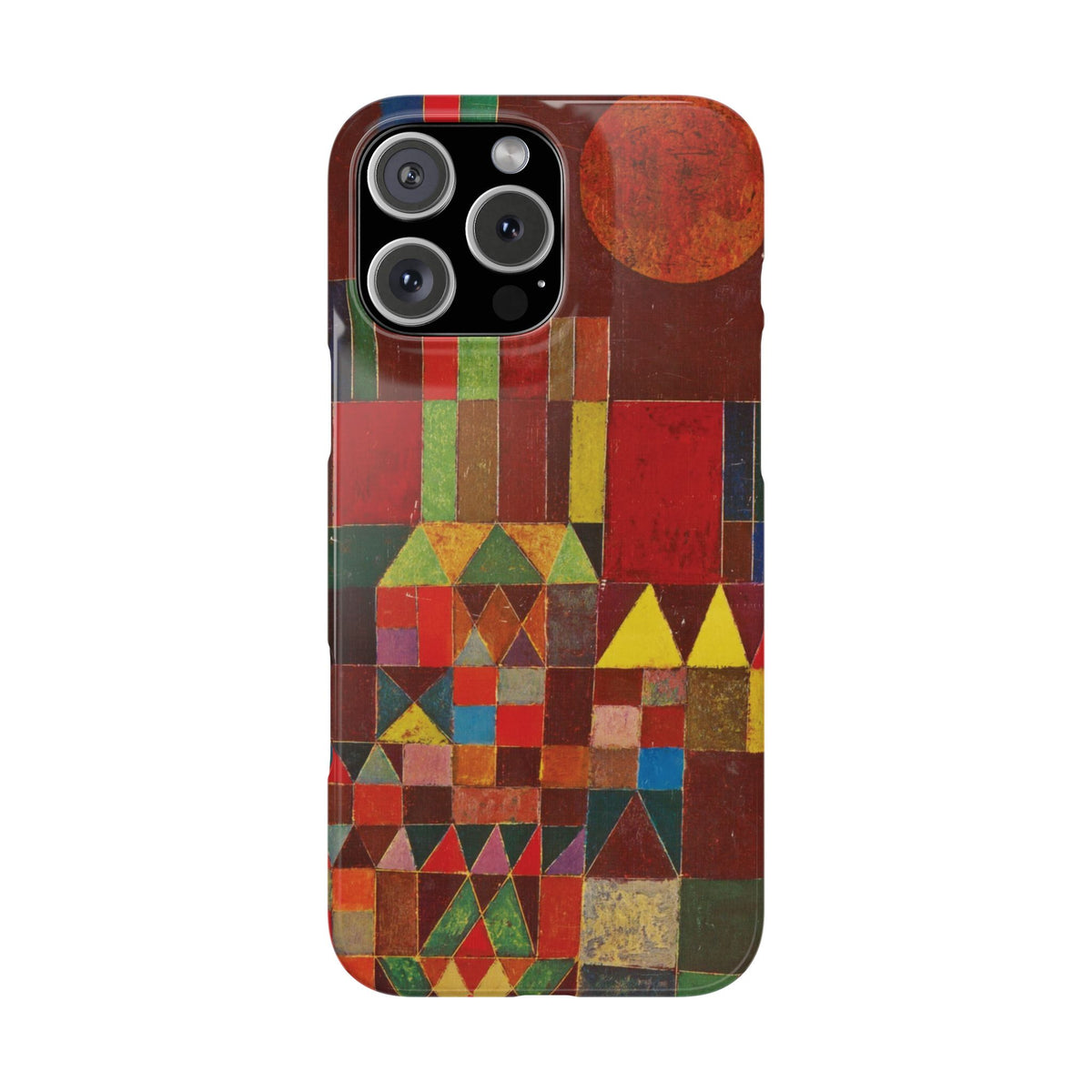 Castle and Sun by Paul Klee - iPhone Slim Case