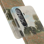 The Poppy Field by Claude Monet - Samsung Slim Case