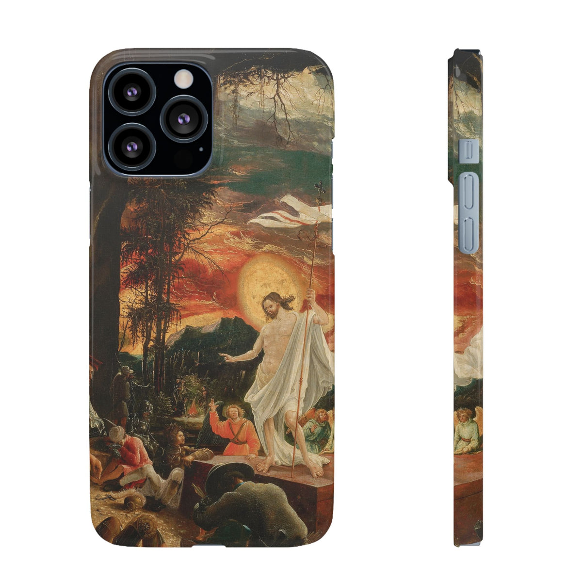 Resurrection of Christ by Albrecht Altdorfer - iPhone Slim Case