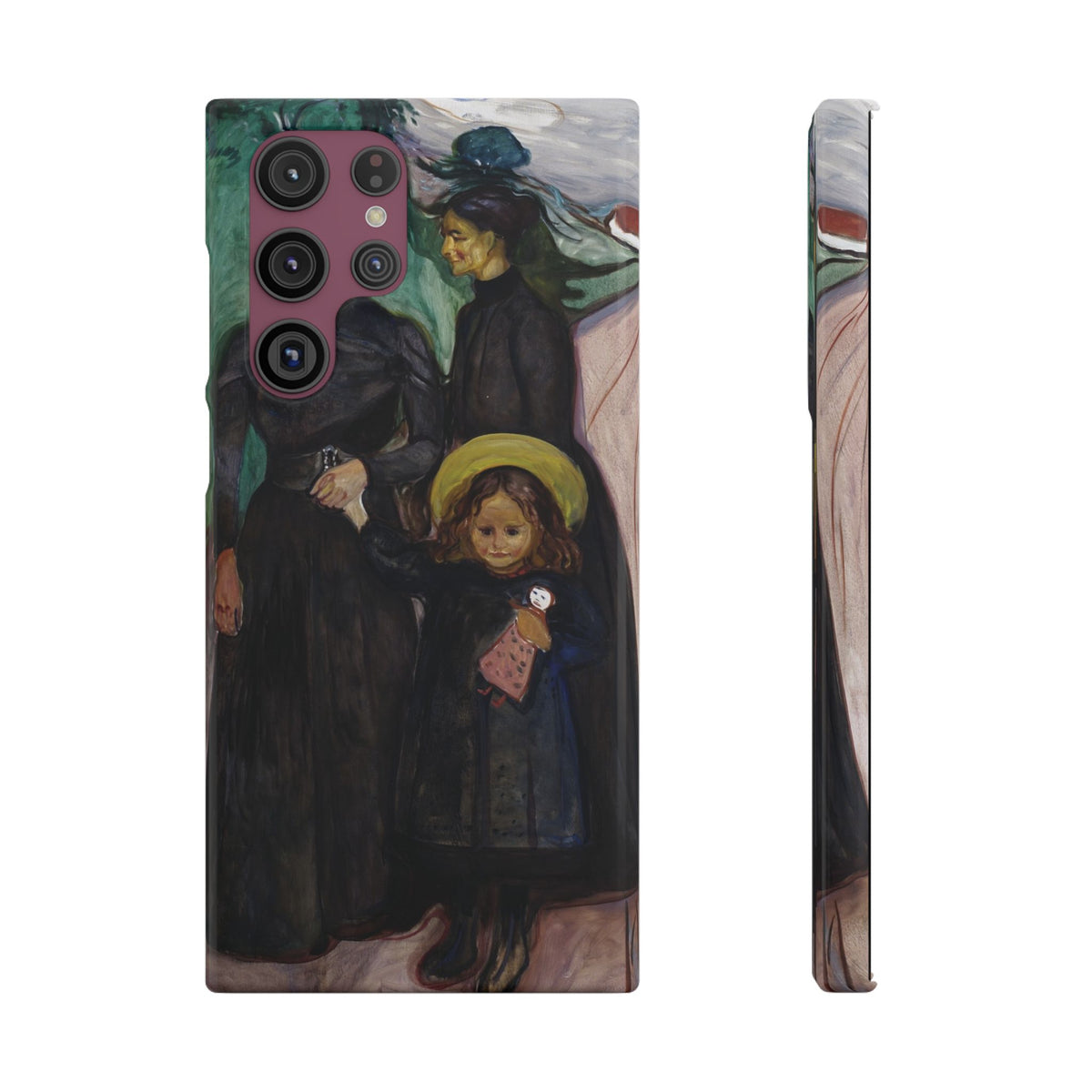 The Family by Edvard Munch - Samsung Slim Case