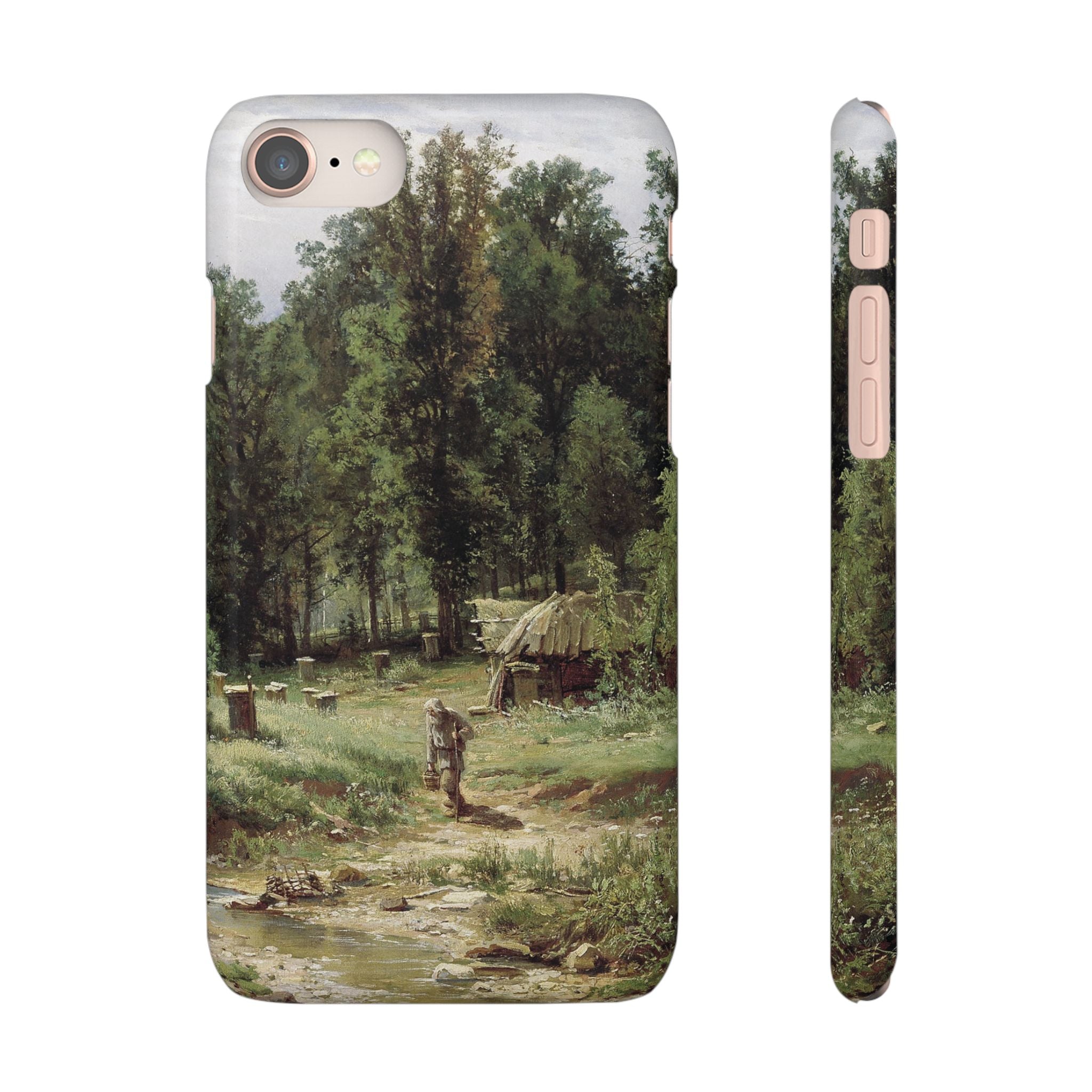 An Apiary in the Forest by Ivan Ivanovich Shishkin - iPhone Slim Case
