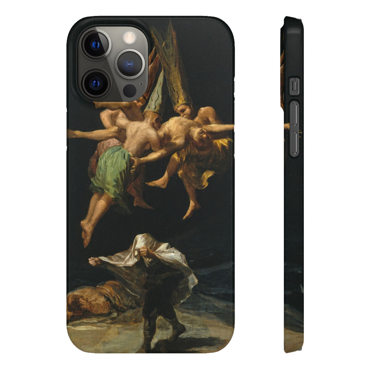 Witches’ Flight by Francisco de Goya - iPhone Slim Case