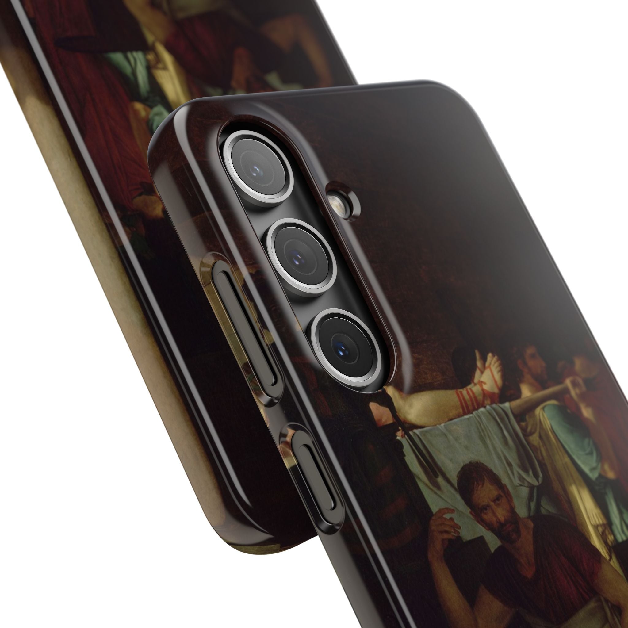 The Lictors Bring to Brutus the Bodies of His Sons I by Jacques-Louis David - Samsung Slim Case