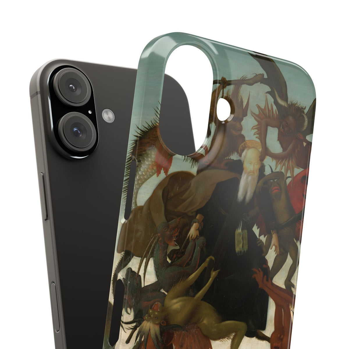 The Torment of Saint Anthony by Michelangelo - iPhone Slim Case
