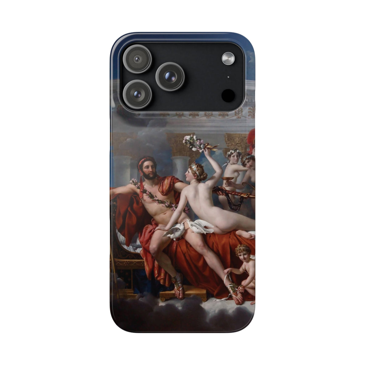 The Death of Marat by Jacques-Louis David - iPhone Slim Case