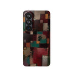Redgreen and Violet-Yellow Rhythms by Paul Klee - Samsung Slim Case
