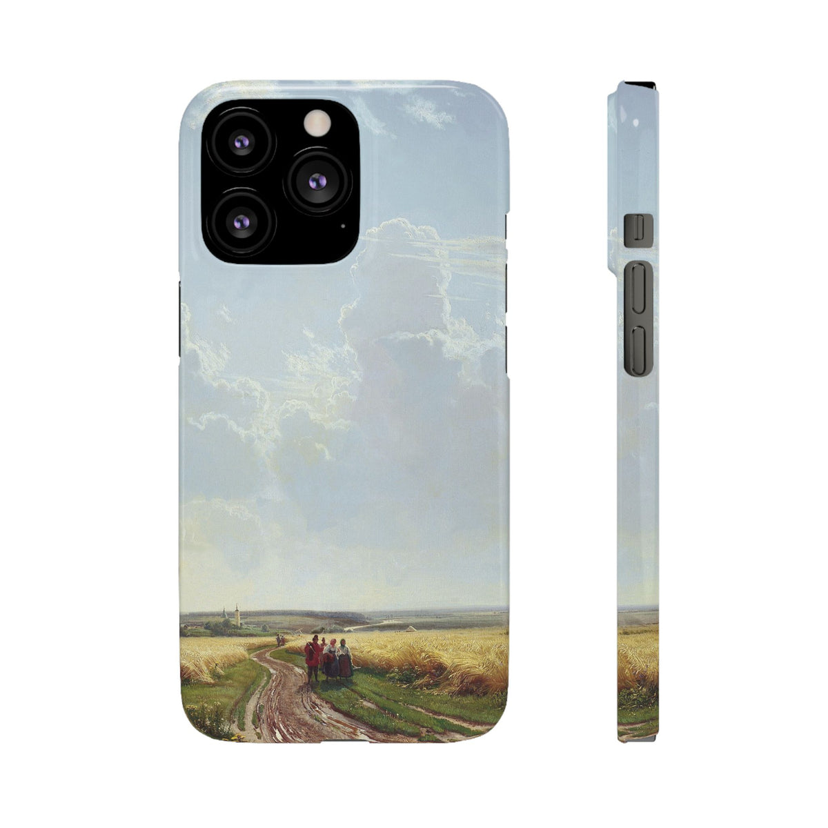 Midday in the Neighbourhood of Moscow by Ivan Ivanovich Shishkin - iPhone Slim Case