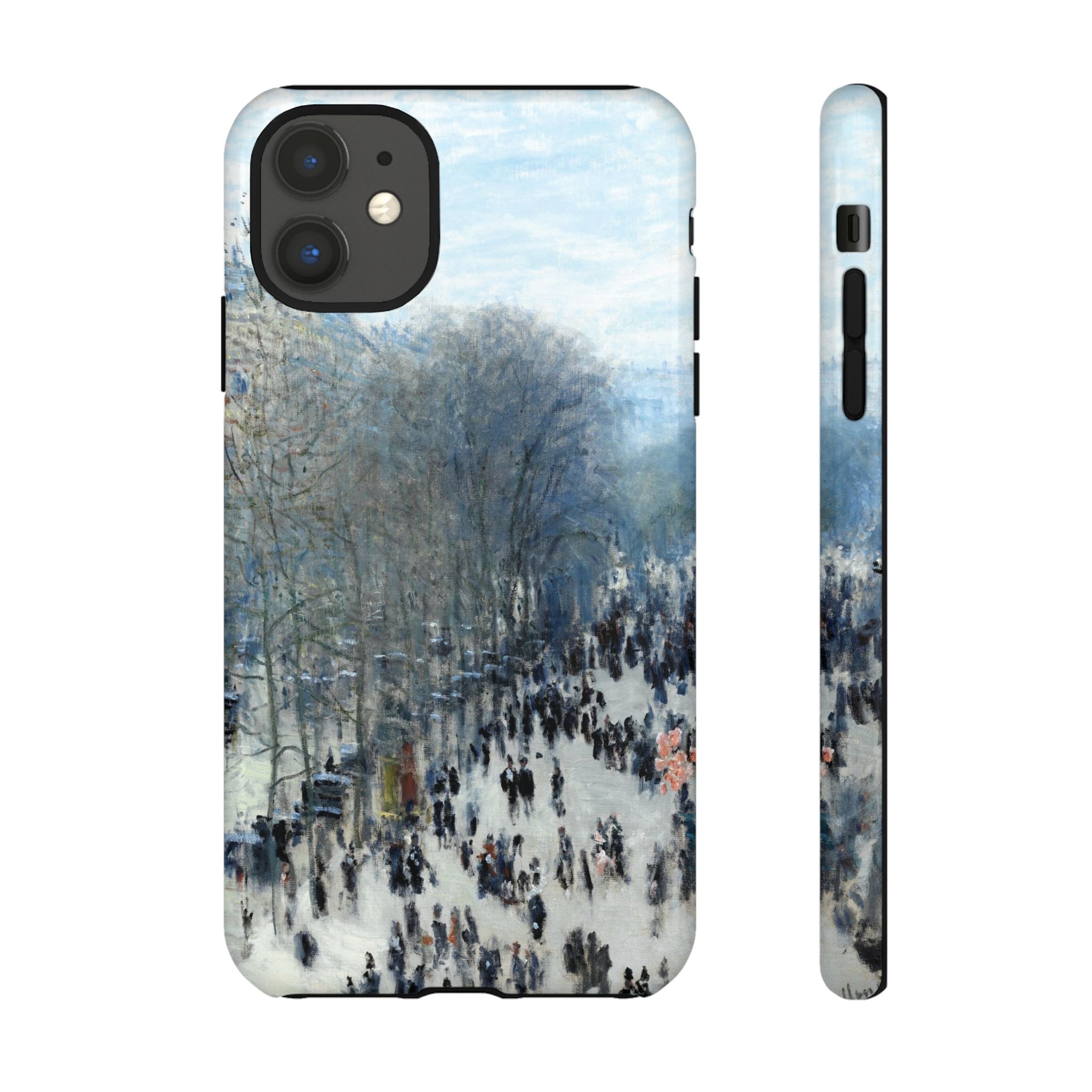 Boulevard des Capucines by Claude Monet - iPhone Tough Case