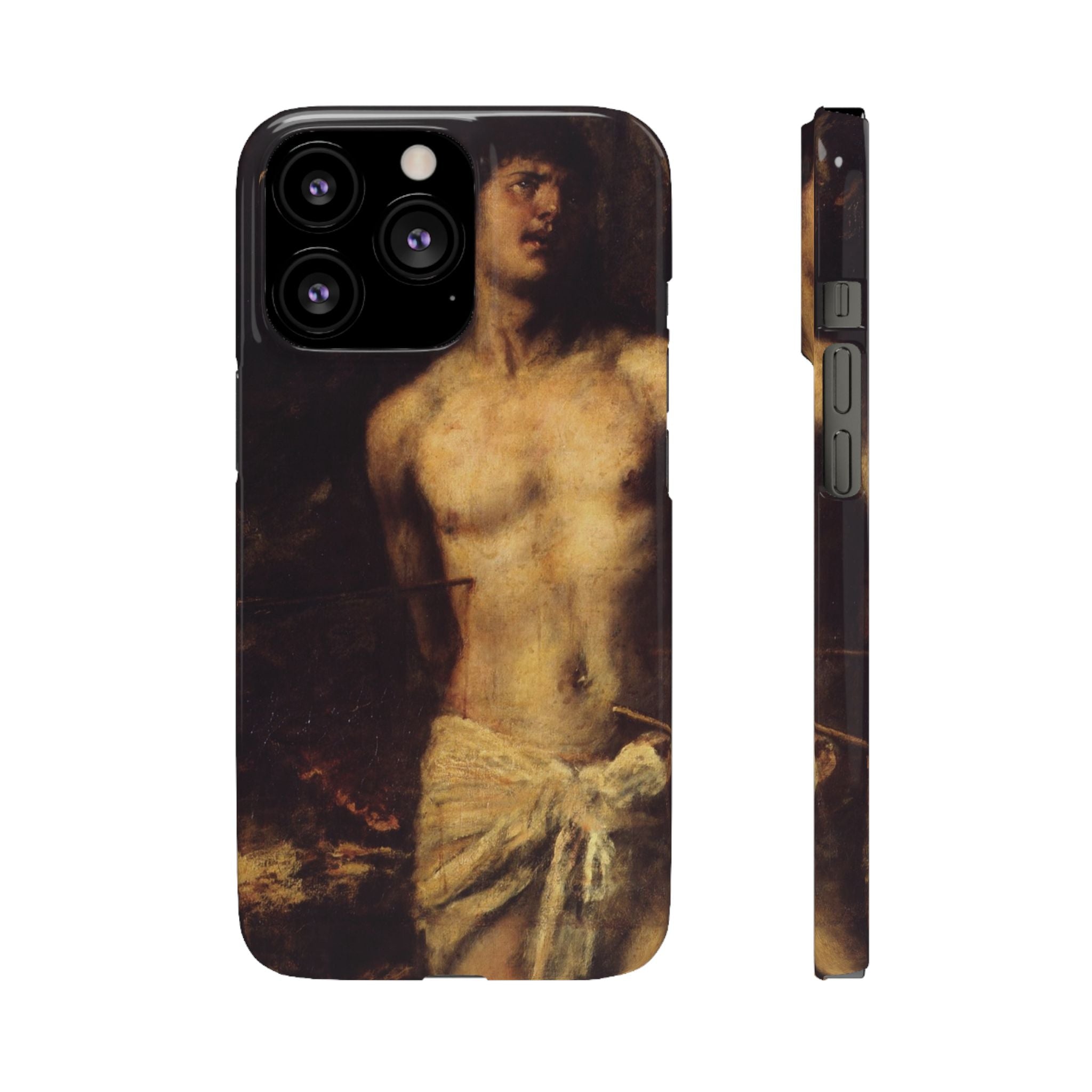 Saint Sebastian by Titian - iPhone Slim Case