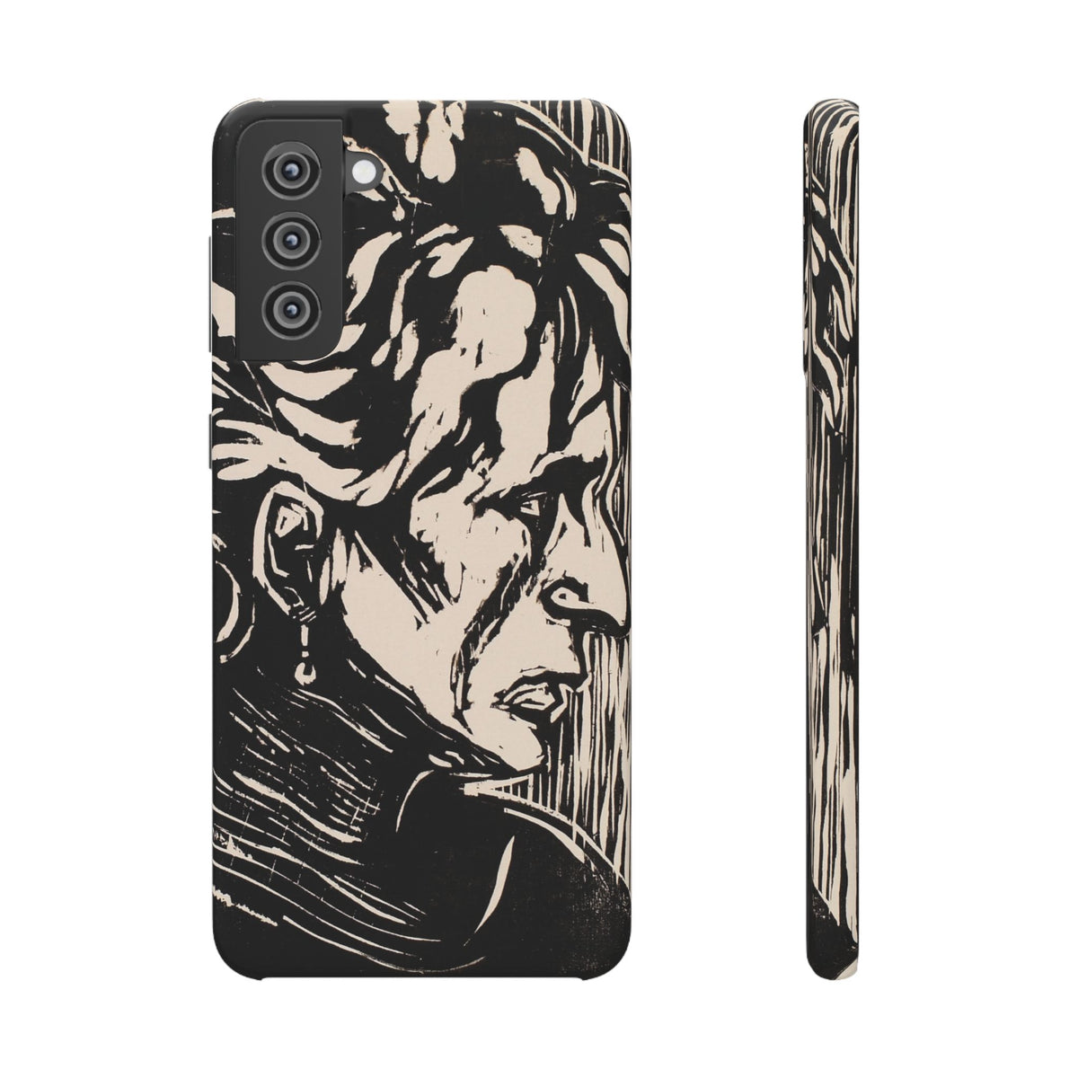 Portrait of an Elderly Lady by Edvard Munch - Samsung Slim Case