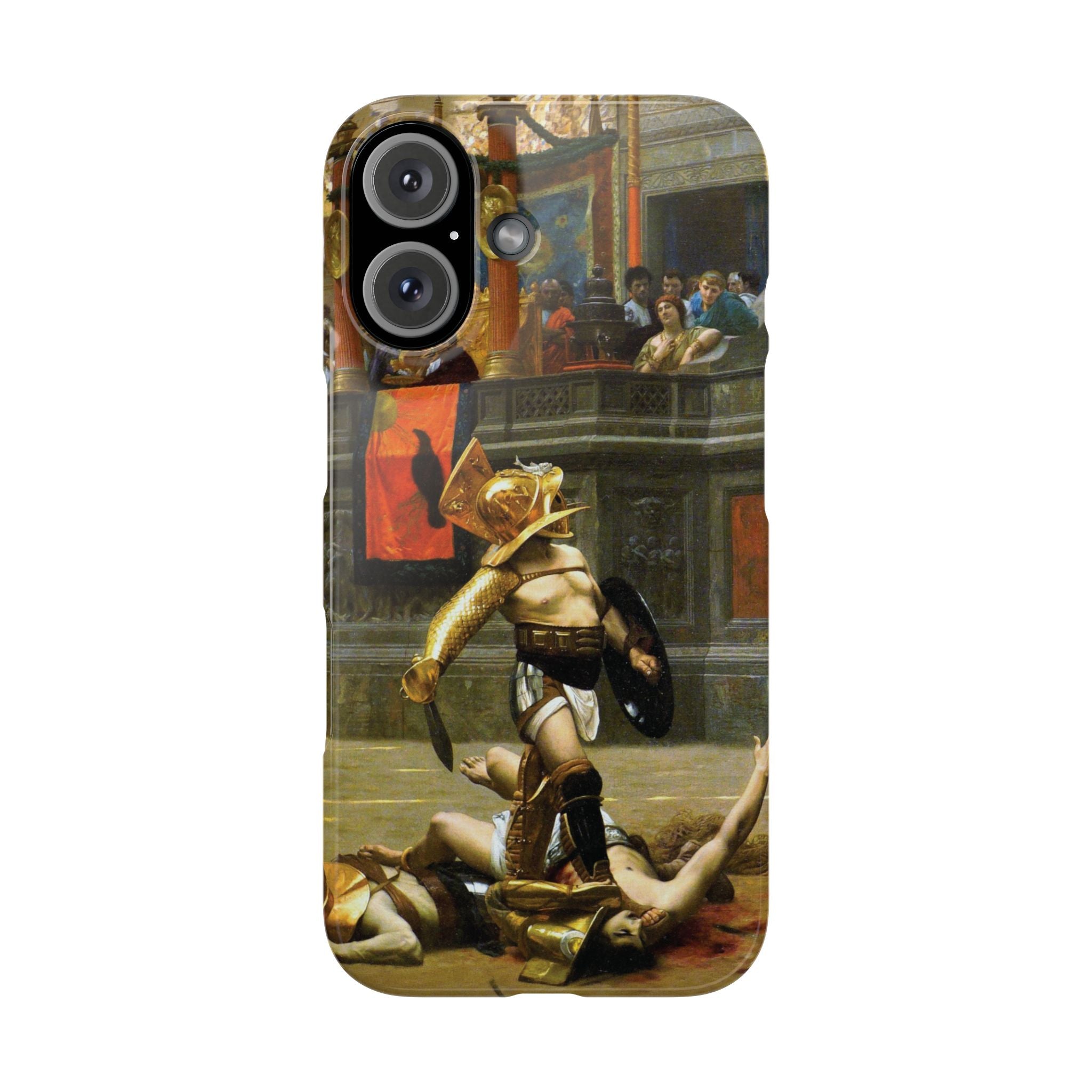 Pollice Verso by Jean Leon Gerome - iPhone Slim Case