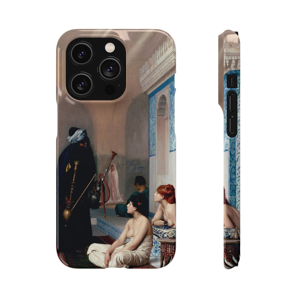 Pool in a Harem by Jean-Leon Gerome - iPhone Slim Case
