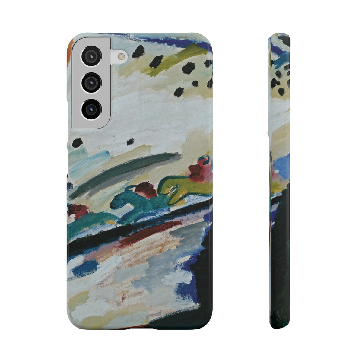 Romantic Landscape by Vasily Kandinsky - Samsung Slim Case