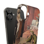 The Death of the Miser by Hieronymus Bosch - iPhone Slim Case